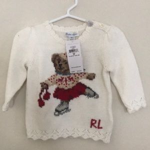 Ralph Lauren 9months kids sweater new with tags